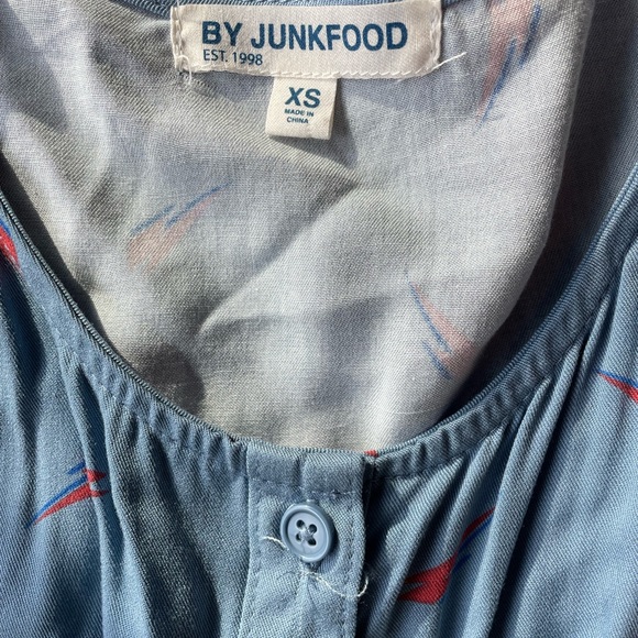 Lightening Bolt button down dress - Picture 3 of 4